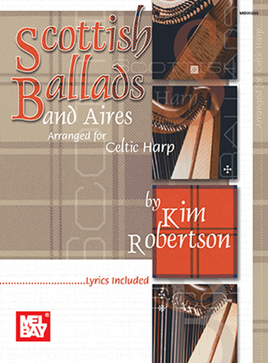 Scottish Ballads and Aires Arranged for Celtic Harp Pedal Harp scores gallery preview page 1