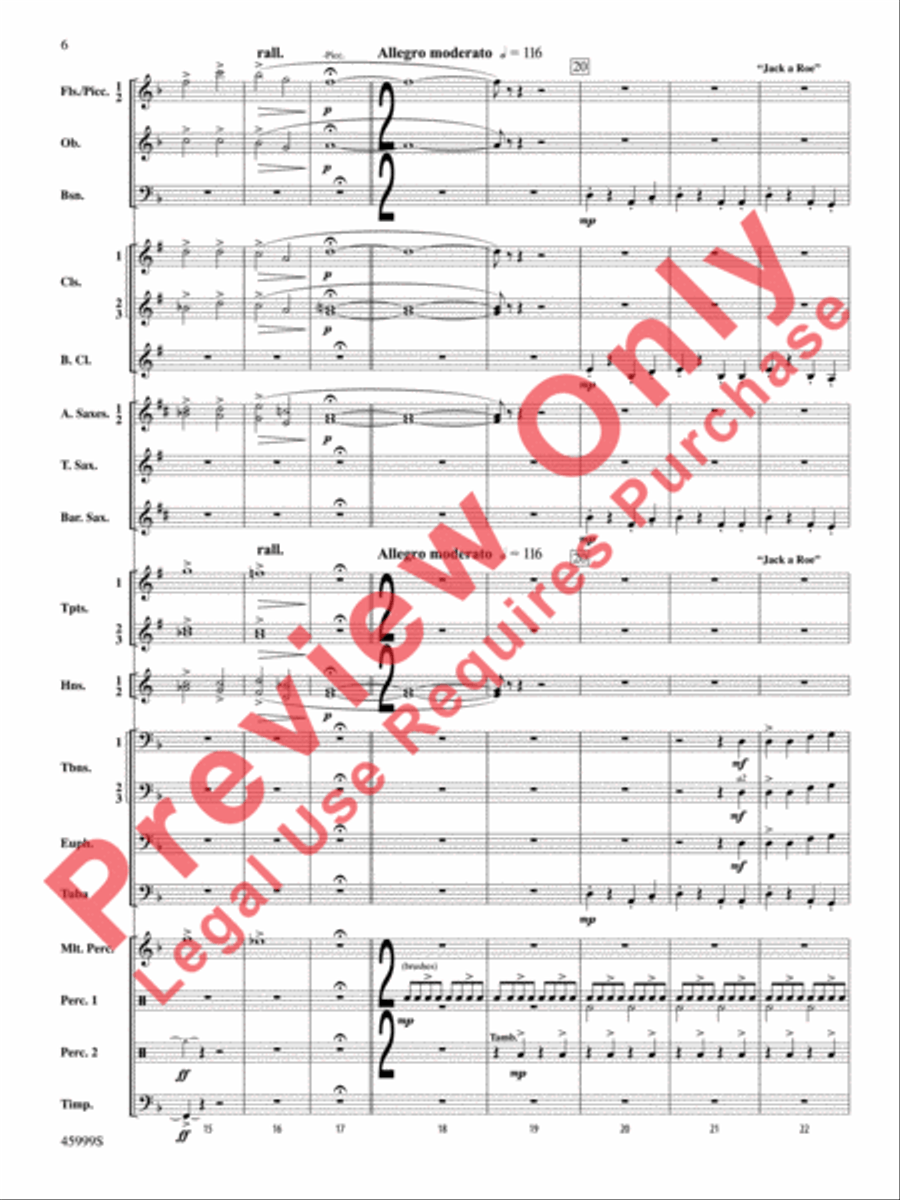 The Blue Ridge Concert Band scores gallery preview page 7