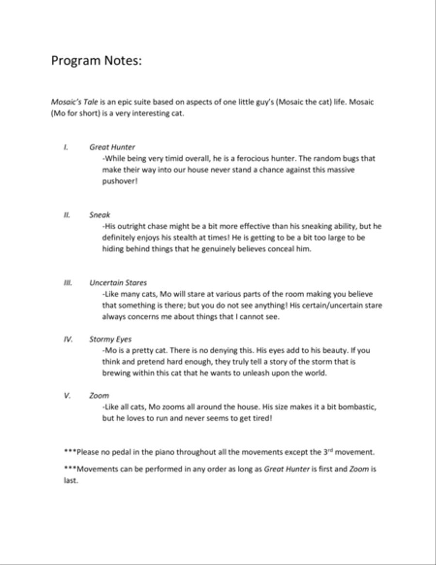 Mosaic's Tale Horn scores gallery preview page 2