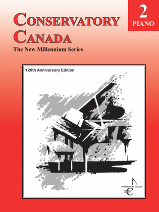 Book cover for New Millennium Grade 2 Piano Conservatory Canada