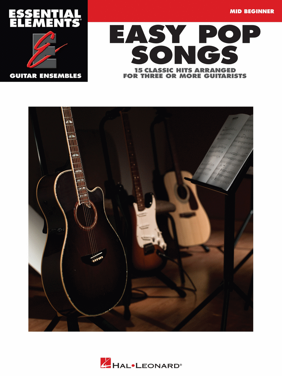 Easy Pop Songs Guitar Ensemble scores gallery preview page 1