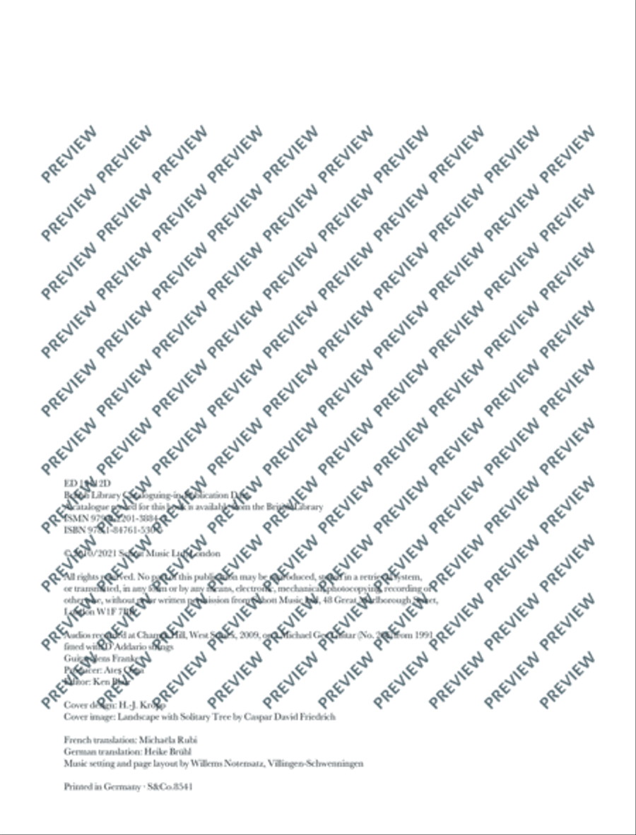 Romantic Guitar Anthology Classical Guitar scores gallery preview page 3
