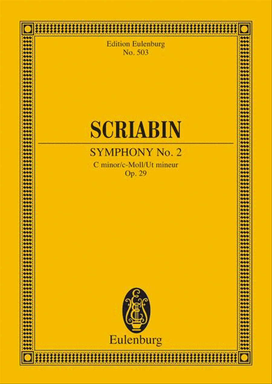 Symphony No. 2 C minor Symphony No. 2 C minor Orchestra scores gallery preview page 1