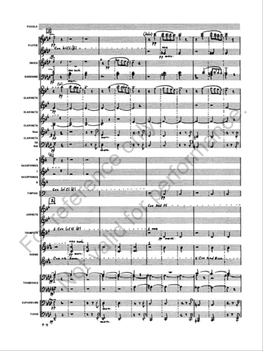 Egmont Egmont Concert Band scores gallery preview page 7