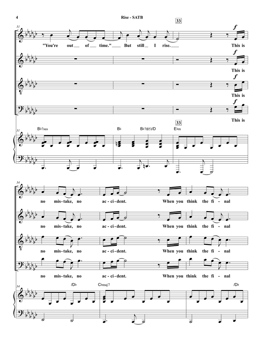 Rise 4-Part scores gallery preview page 4