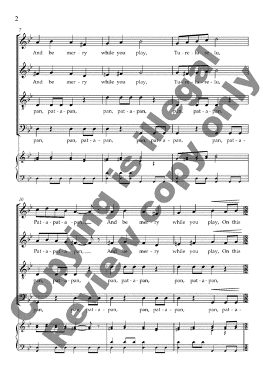 Pat-a-pan 4-Part scores gallery preview page 15