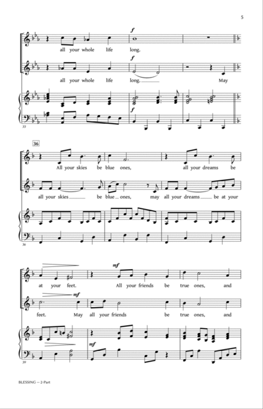 Blessing Blessing 2-Part scores gallery preview page 5