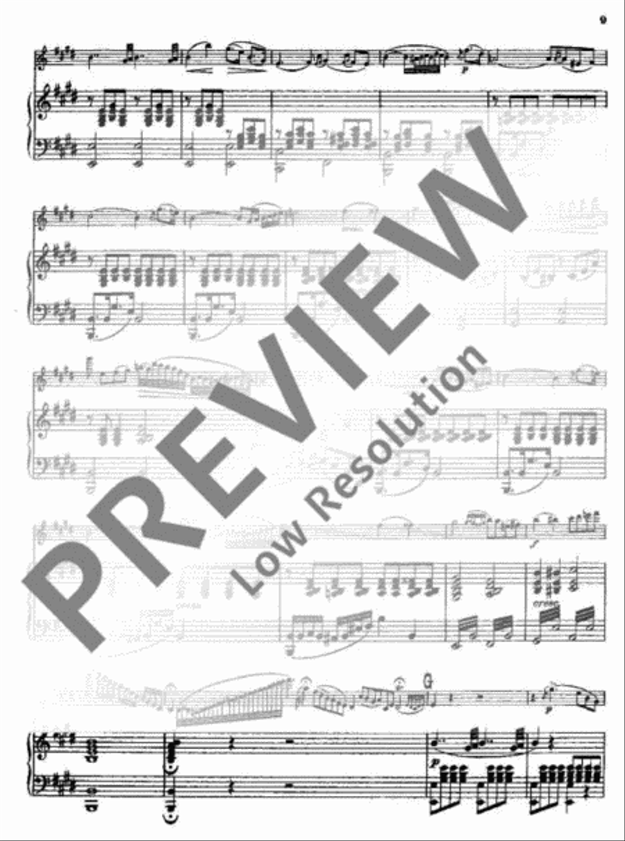 Concerto n°9 A minor Piano scores gallery preview page 10