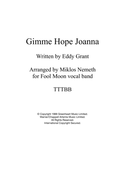 Gimme Hope Joanna image number null