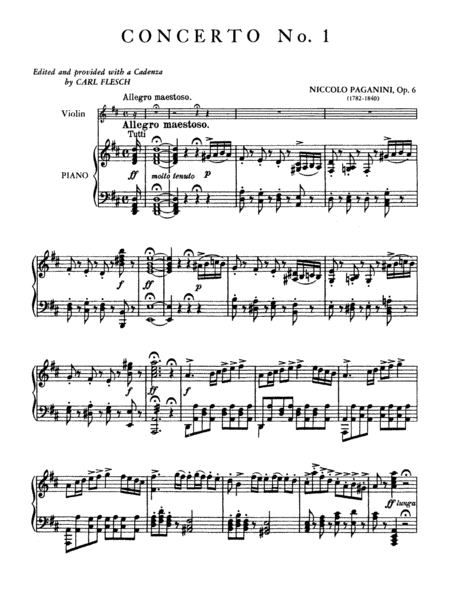 Concerto No. 1, Op. 6