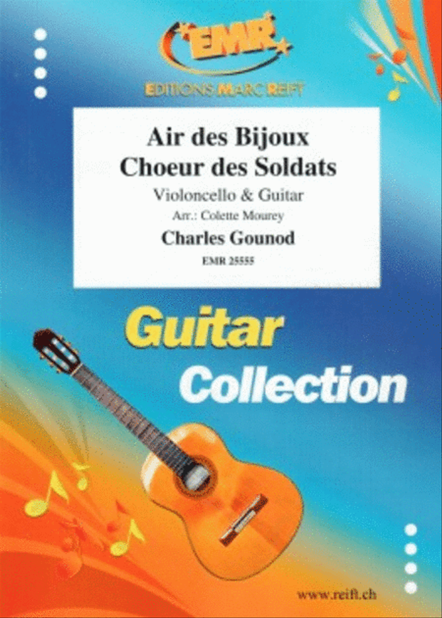 Air des Bijoux / Choeur des Soldats Cello scores gallery preview page 1