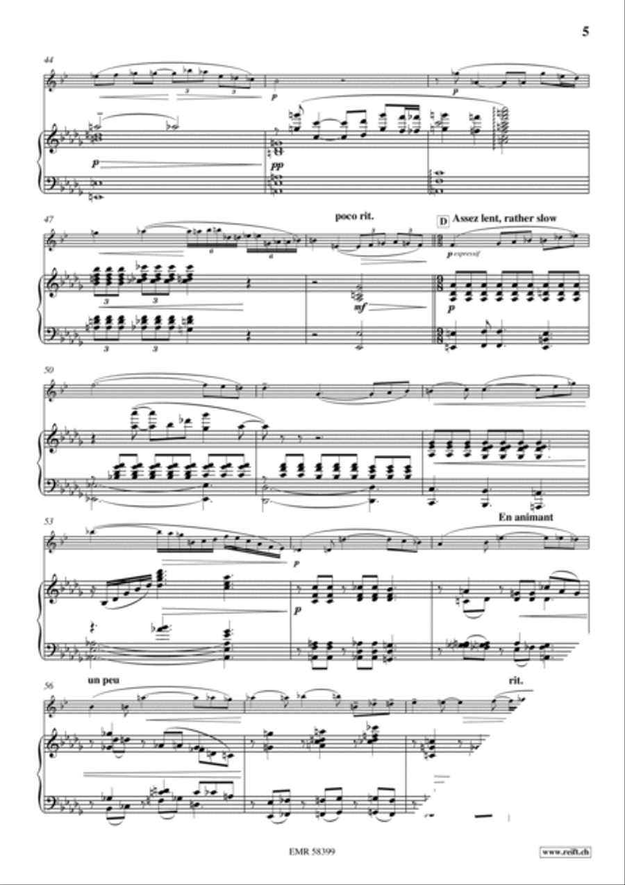 Morceau Symphonique Morceau Symphonique Voice Solo scores gallery preview page 6