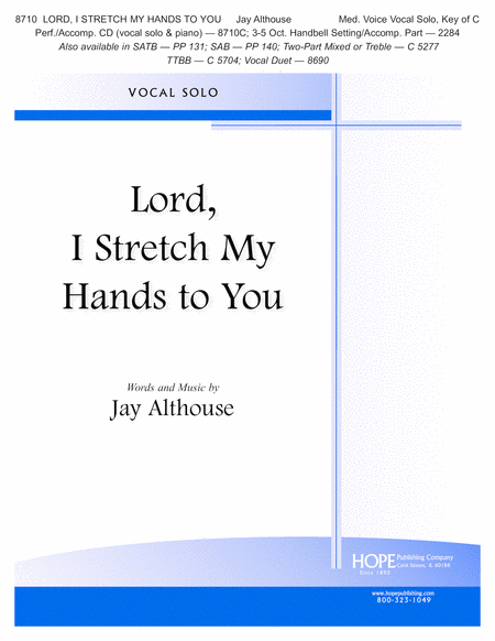 Lord, I Stretch My Hands to You image number null