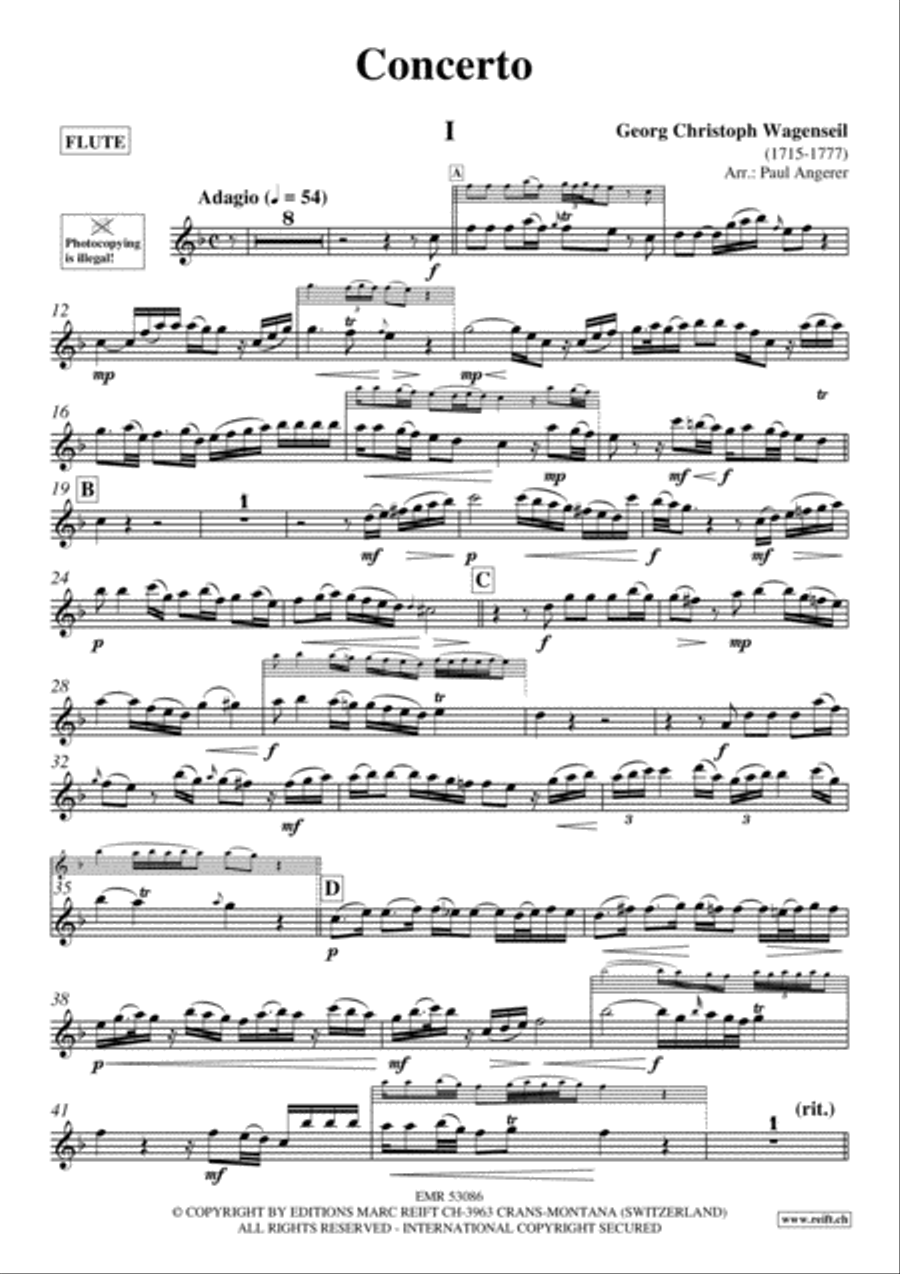 Concerto Concerto Flute Solo scores gallery preview page 2