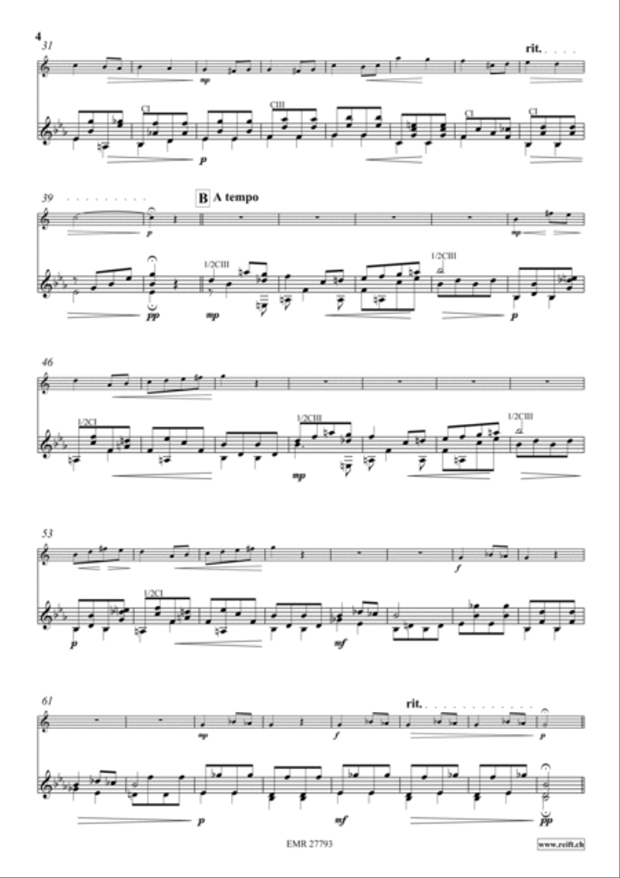 Melodie Melodie Guitar scores gallery preview page 5