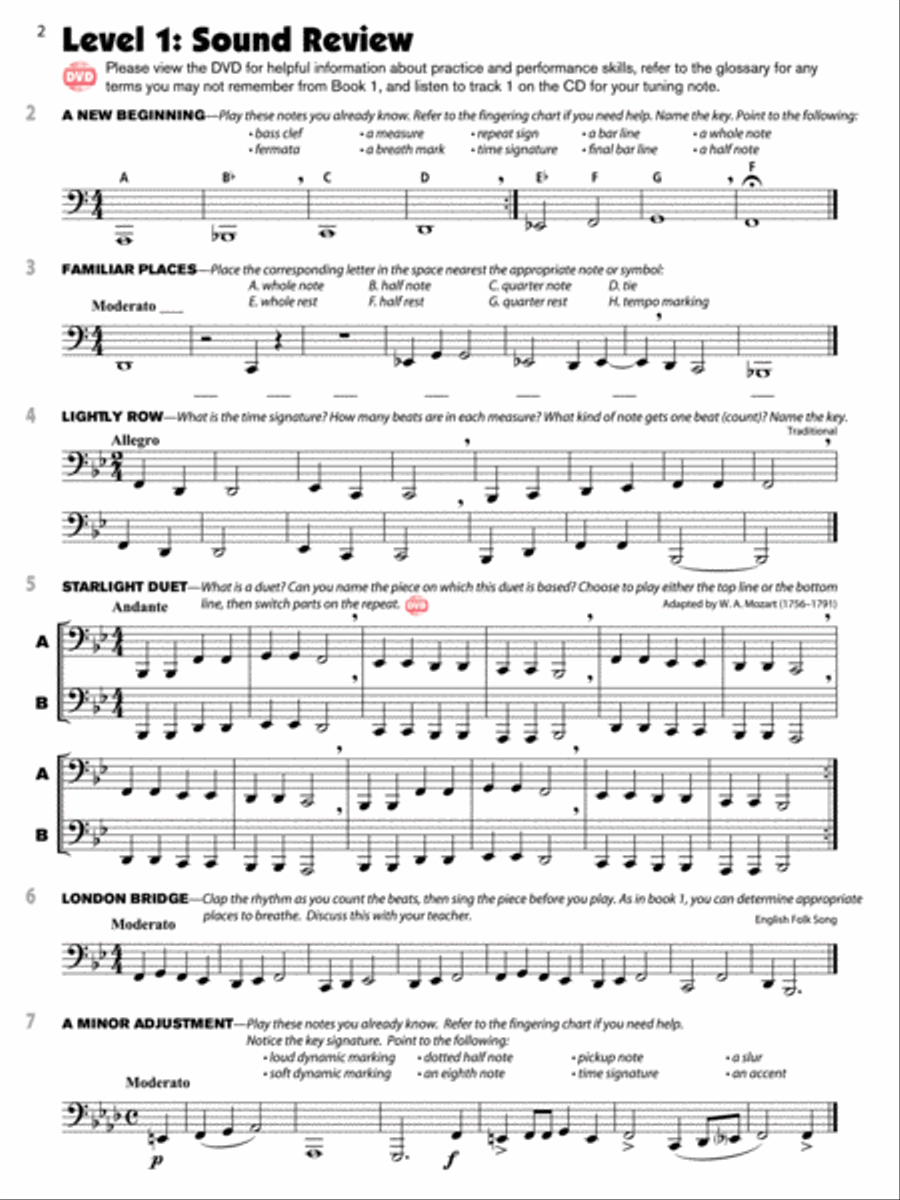 Sound Innovations for Concert Band Concert Band Methods scores gallery preview page 2