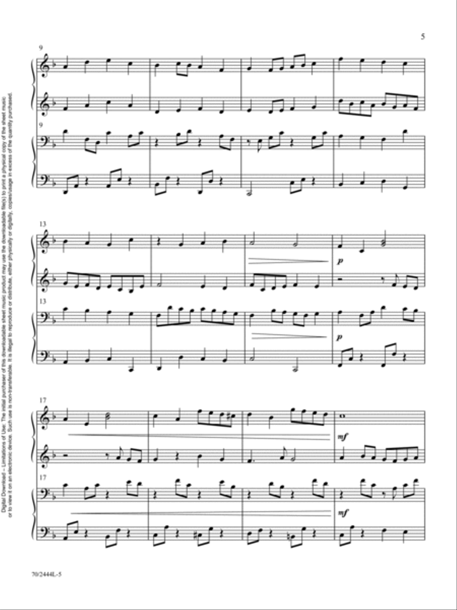 My Song is Love Unknown My Song is Love Unknown Piano Accompaniment scores gallery preview page 5