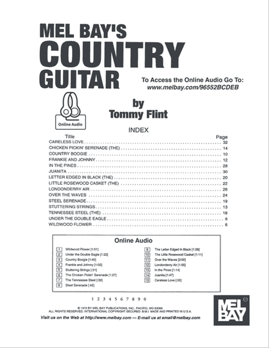 Country Guitar Electric Guitar scores gallery preview page 2