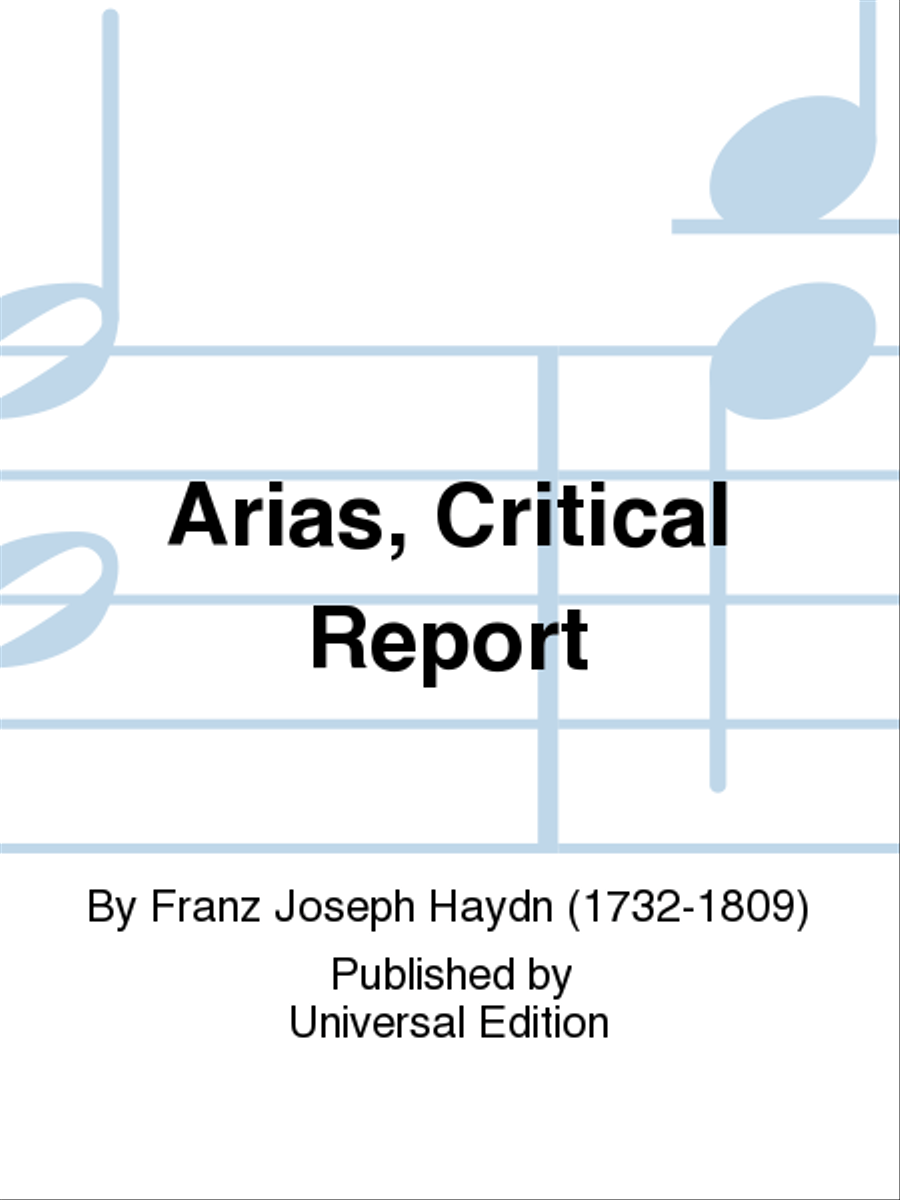 Arias, Critical Report