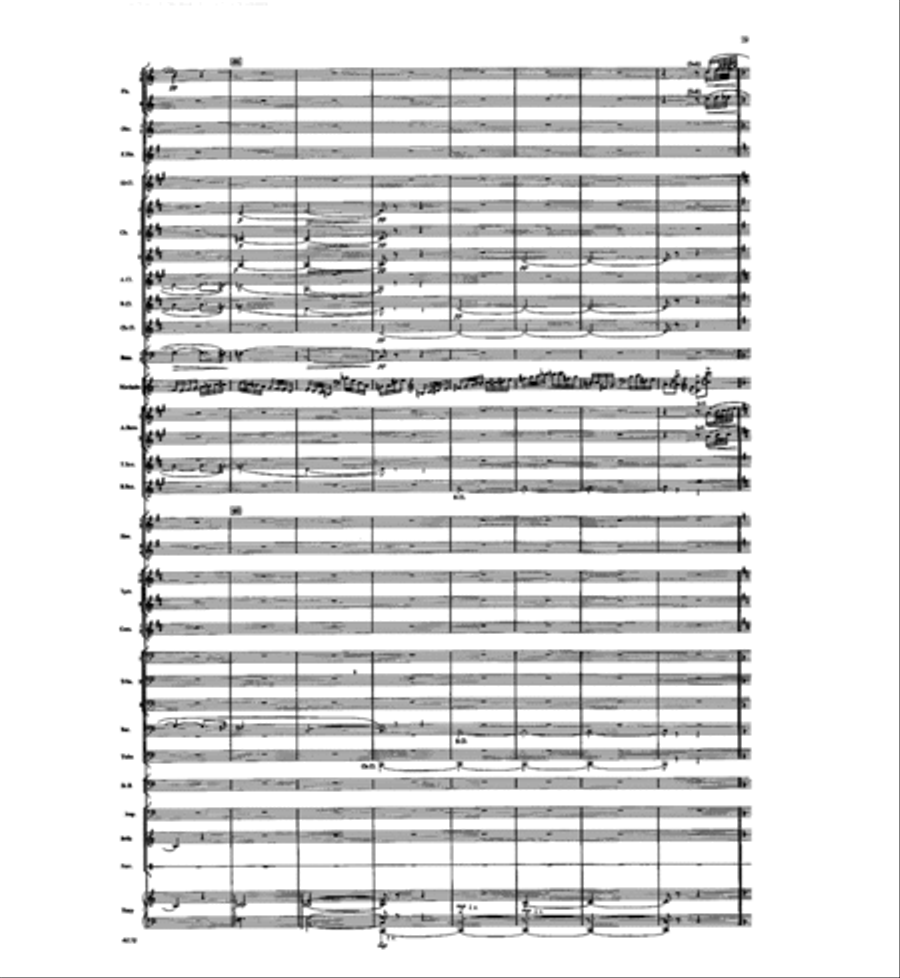 Concertino for Marimba and Winds Concert Band scores gallery preview page 27