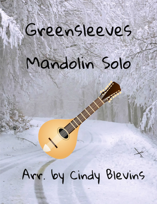 Greensleeves, for Mandolin Solo