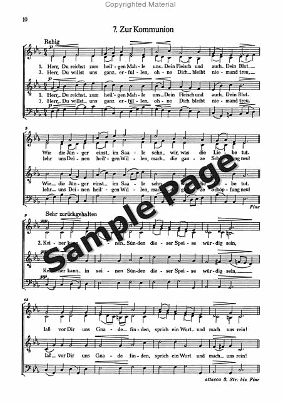 Deutsche Chormesse 4-Part scores gallery preview page 11
