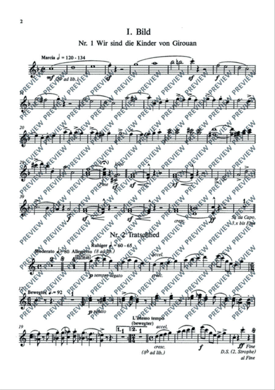 Frieden auf dieser Welt Piano scores gallery preview page 3