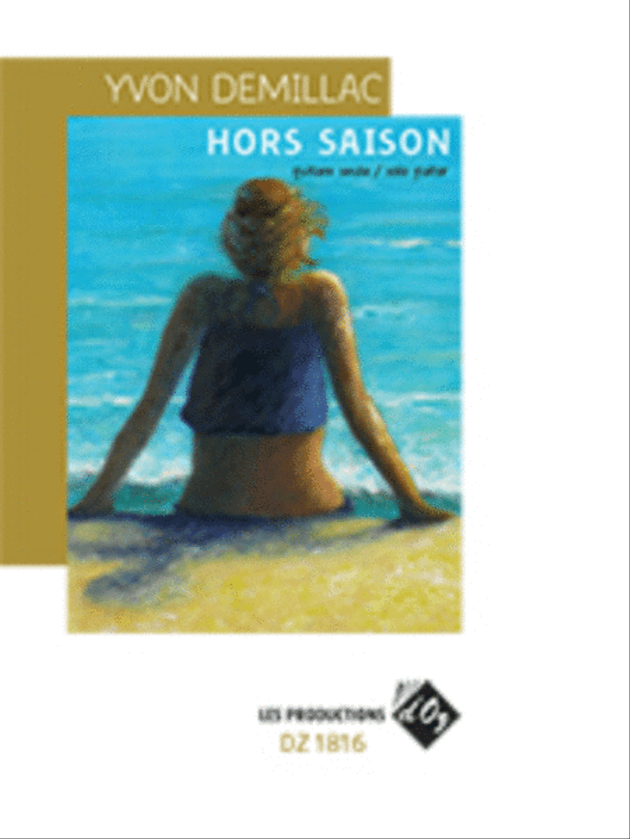 Hors saison Hors saison Classical Guitar scores gallery preview page 1
