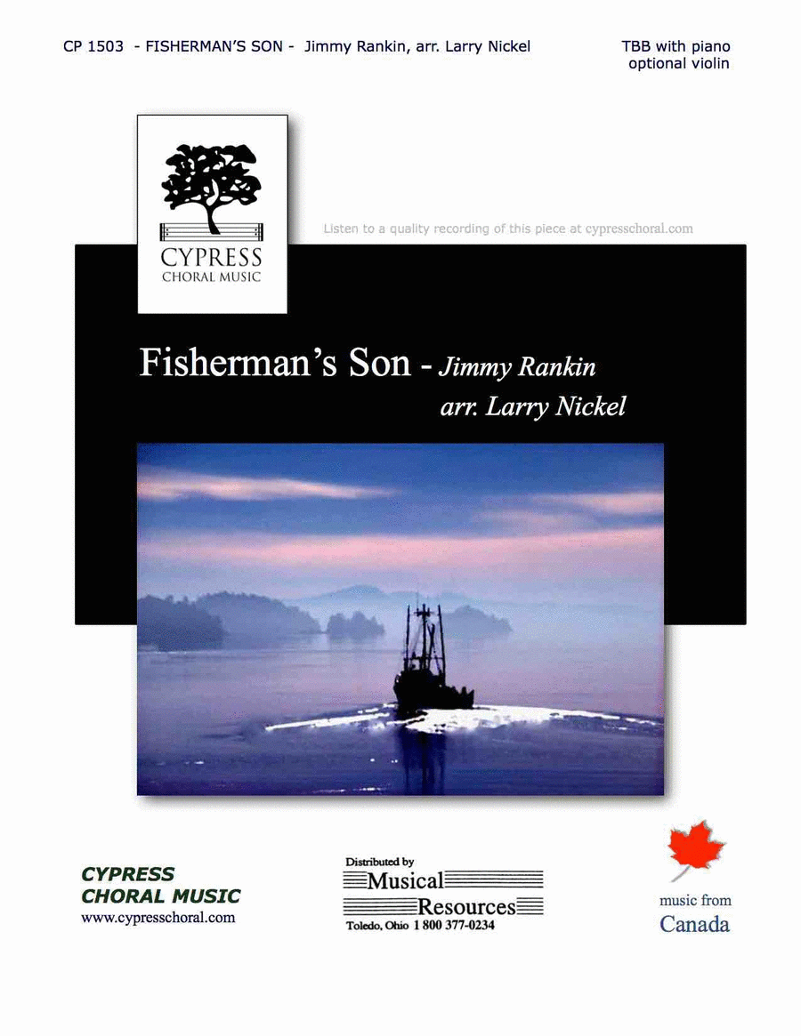 Fisherman's Son 3-Part scores gallery preview page 1