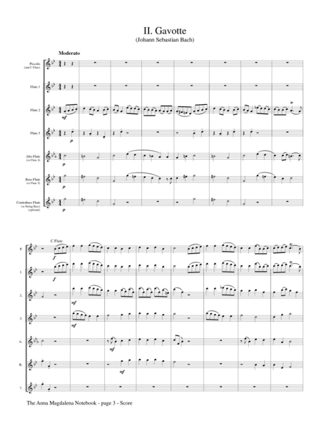 The Anna Magdalena Notebook for Flute Choir