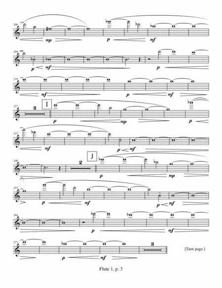Violin Concerto (2009) Flute part 1