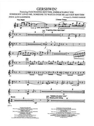 Gershwin! (Medley): 2nd E-flat Alto Saxophone