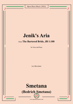 Smetana-Jenik's Aria,in a flat minor