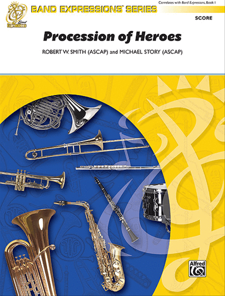 Procession of Heroes Concert Band scores gallery preview page 1