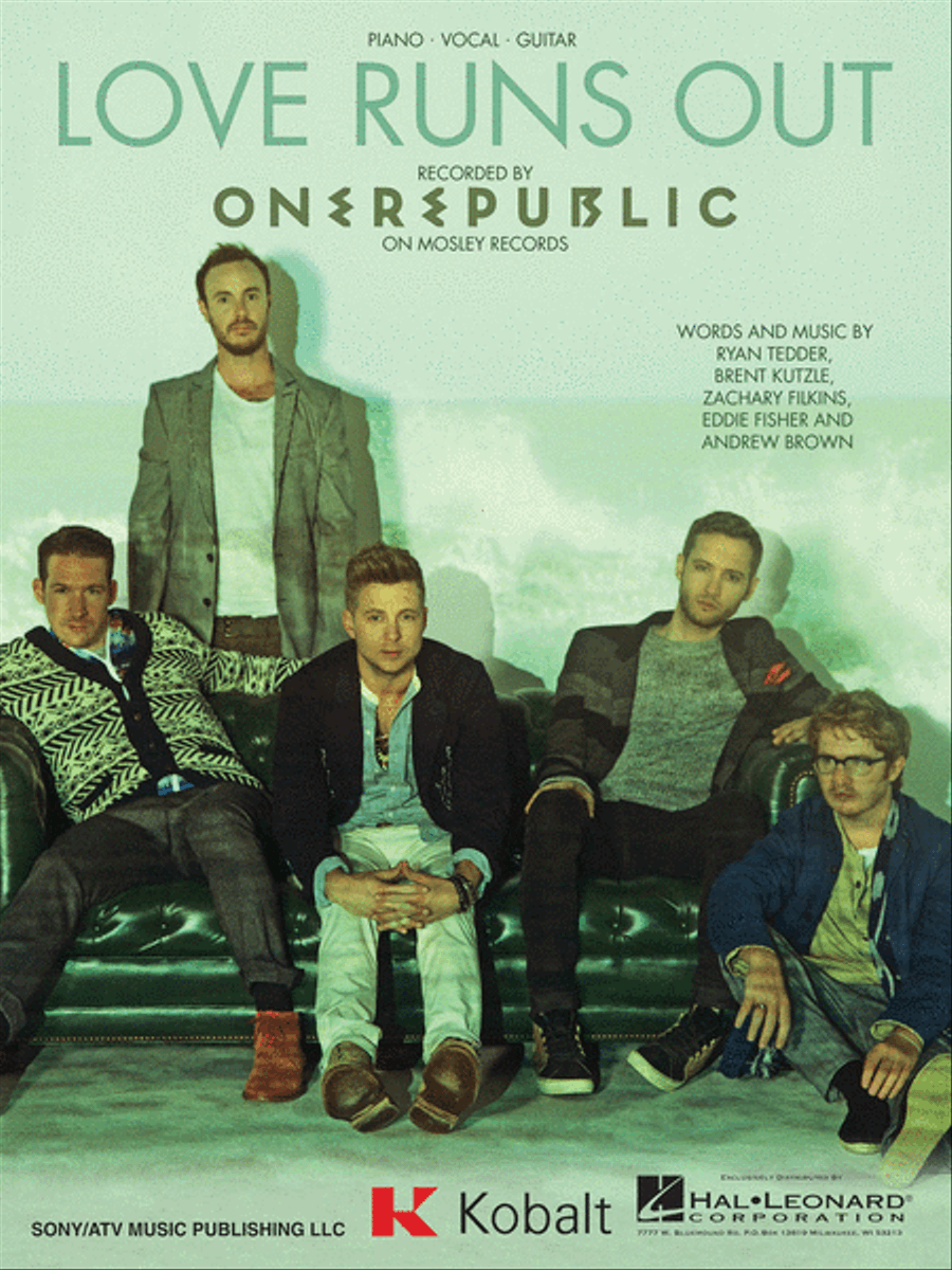 Love Runs Out Piano, Vocal, Guitar scores gallery preview page 1