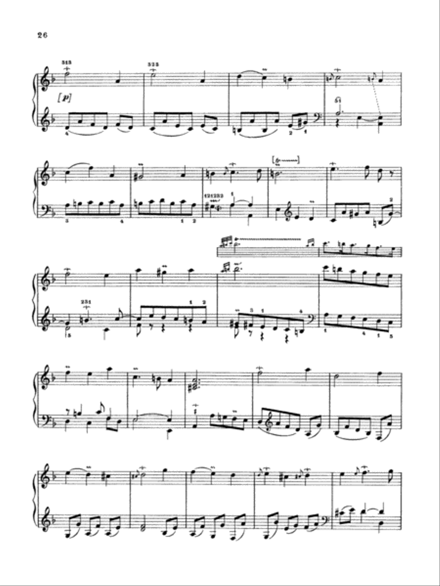 Rameau: The Graded Rameau (Comp. and ed. Marthe Motchane) Piano Solo scores gallery preview page 2