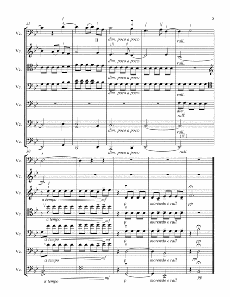Sure On This Shining Night, Op. 13, No. 13 by Samuel Barber Cello - Digital Sheet Music