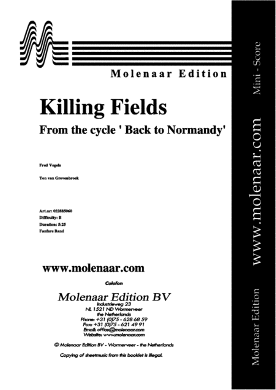 Killing Fields Killing Fields Fanfare Band scores gallery preview page 2