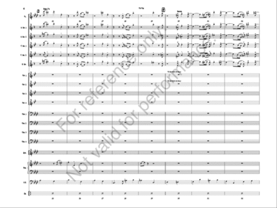 Tip Toe Jazz Ensemble scores gallery preview page 7