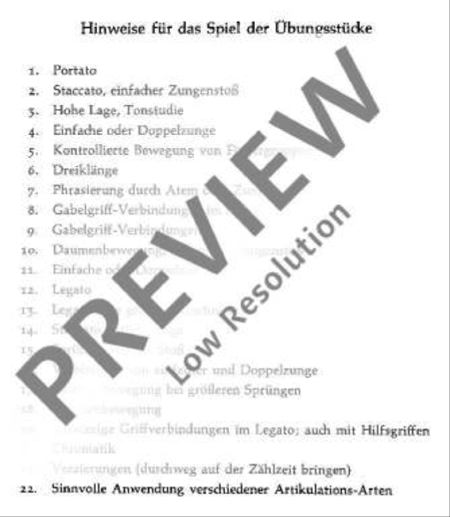 Modern Exercises for Treble Recorder Alto Recorder scores gallery preview page 3