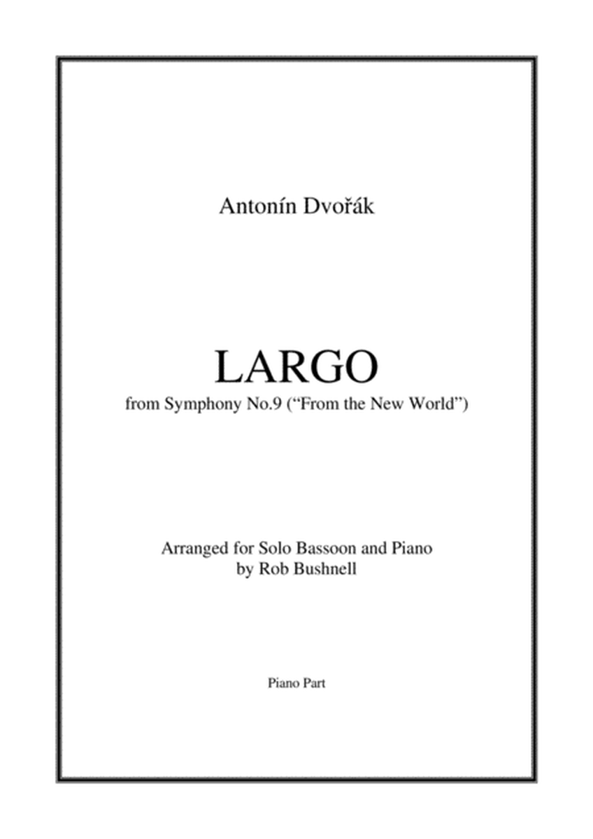 Largo from Symphony No.9 ("From the New World") (Dvorak) - Theme for Solo Bassoon and Piano image number null