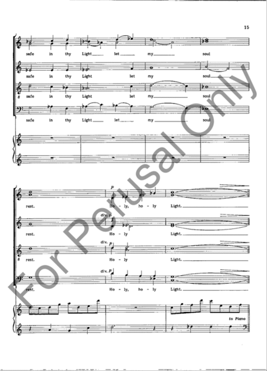 Valley of Shadows 4-Part scores gallery preview page 15