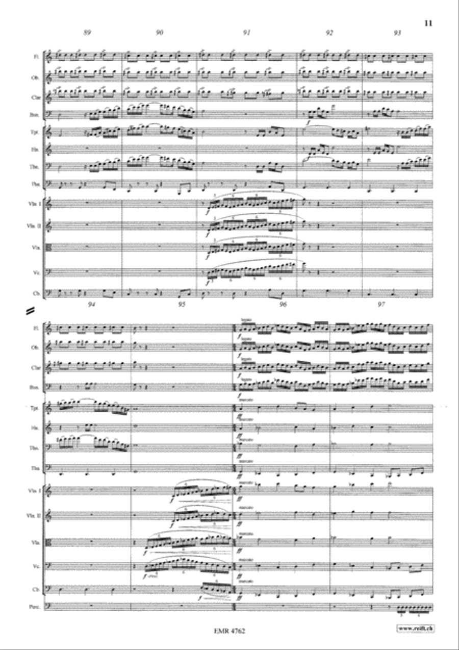 Sinfonietta Burlesca Orchestra scores gallery preview page 11