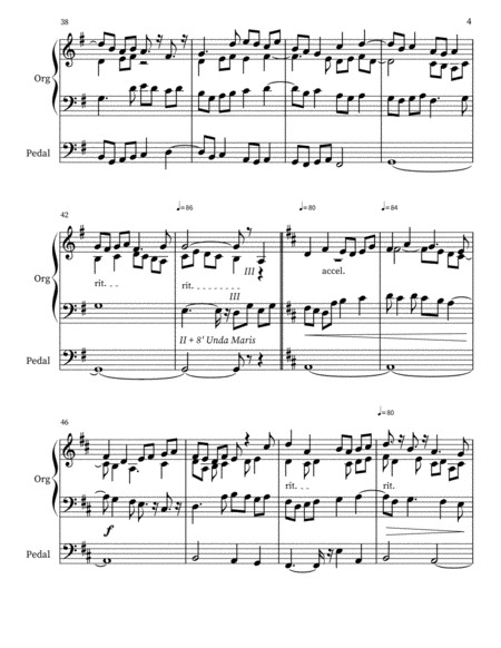 Choral & Fugue in D Major for Organ Op. 18 image number null
