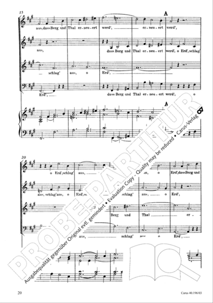 Die Geburt Christi SSA scores gallery preview page 21