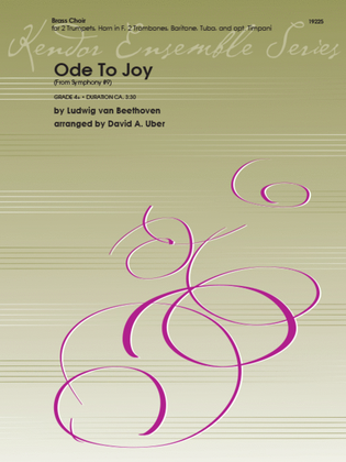 Ode To Joy (From Symphony #9)