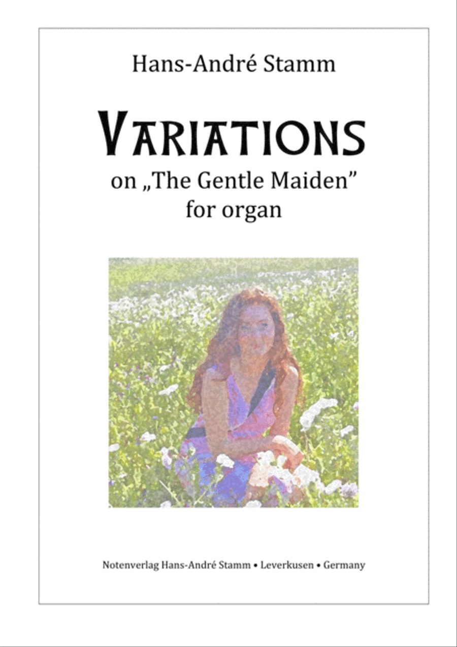 Variations on 'The Gentle Maiden' (Irish Folksong) for organ Organ Solo scores gallery preview page 1