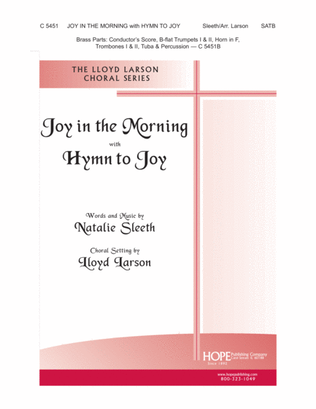 Book cover for Joy in the Morning with Hymn to Joy