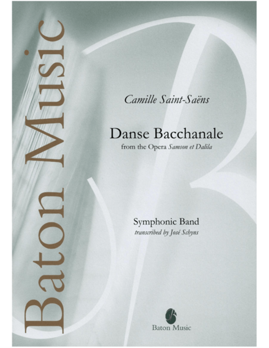 Danse Bacchanale Concert Band scores gallery preview page 1
