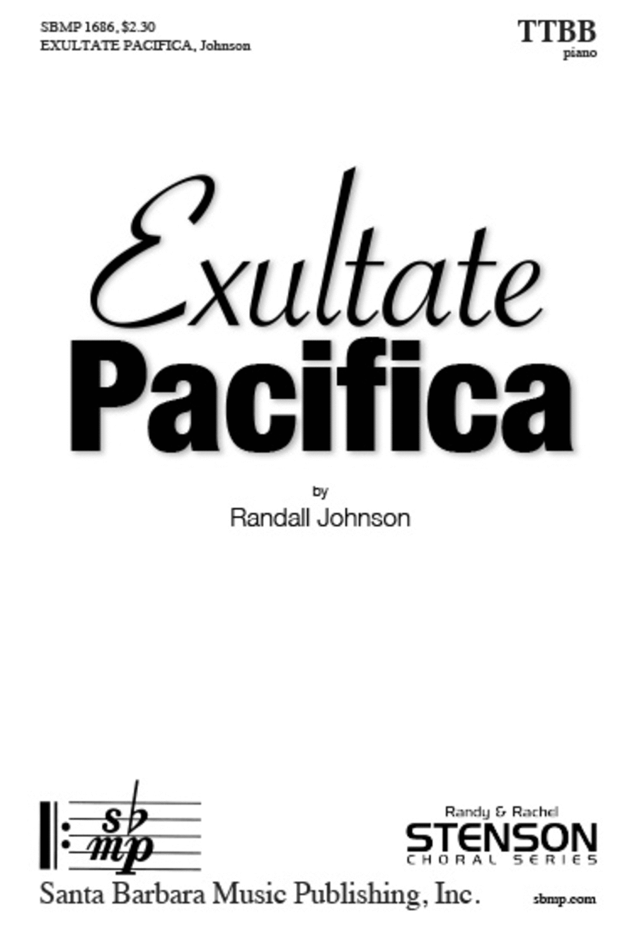 Exultate Pacifica - TTBB